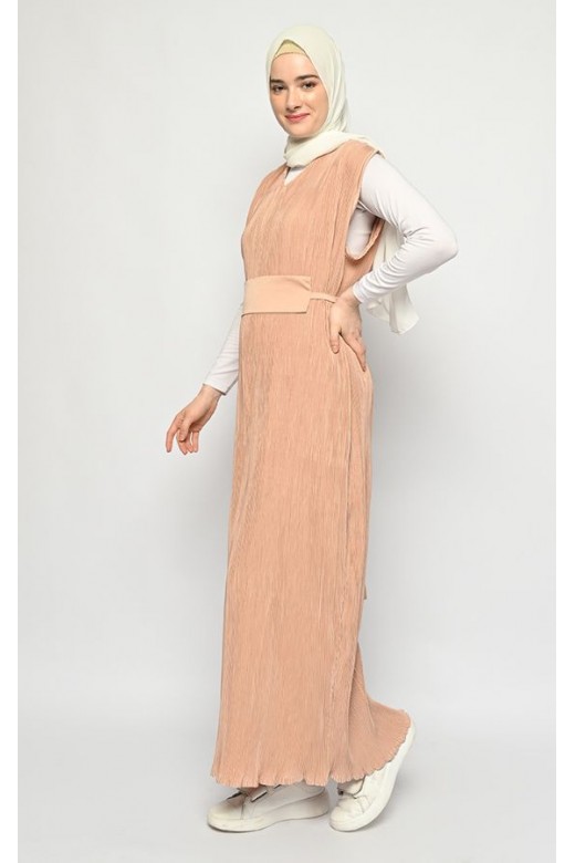 Vanessa Sleveeless Dress Rose Gold